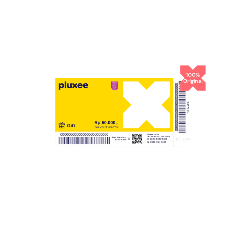E-Voucher - Pluxee / Sodexo - 50k E-Voucher - Pluxee / Sodexo - 50k