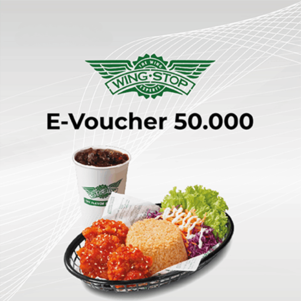 E-Voucher - Wingstop - 50k - Self Reedem  iamge