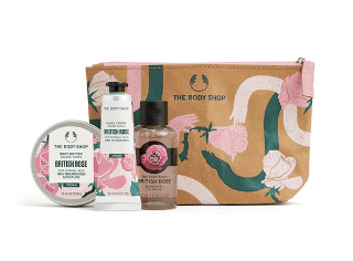 Gift Set Soap - Body Shop Bag Hampers British Rose