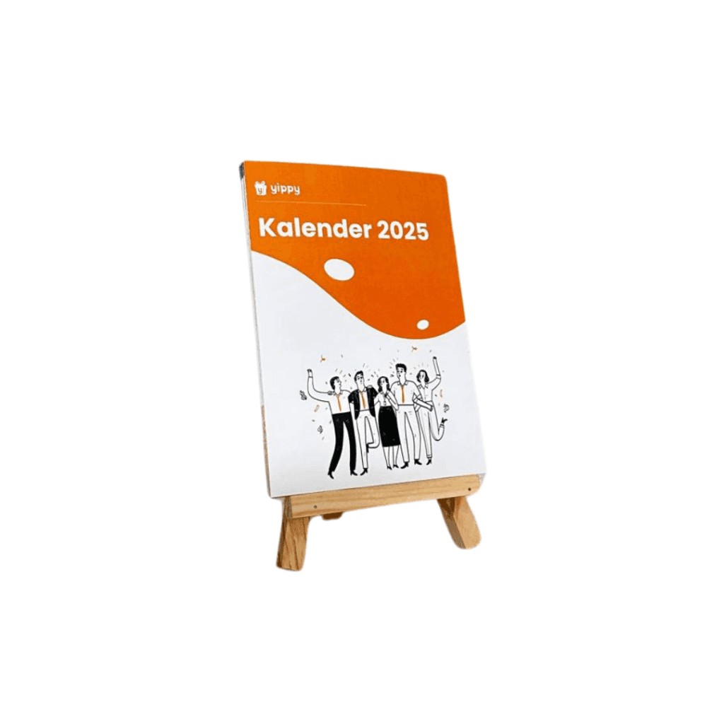 Calendar - Desk Calendar - Easel - BW iamge