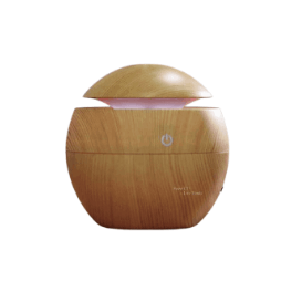 Air Humidifier Diffuser Aromatherapy - Wood Yellow2 iamge