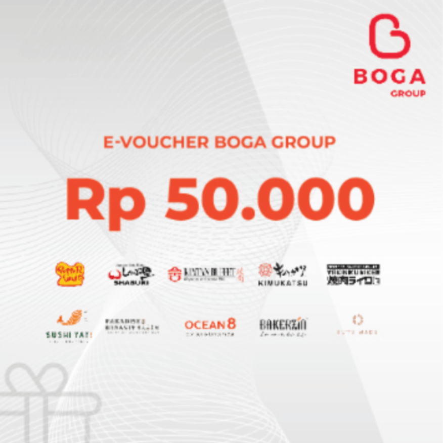 E-Voucher - Boga Group - 50K - Self Redeem iamge