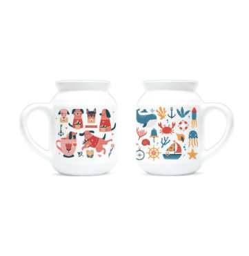 Mug - Mug Ceramic - Milk - 300 ml iamge