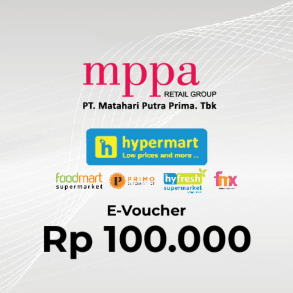 E-Voucher - Hypermart - 100K - Self Redeem iamge