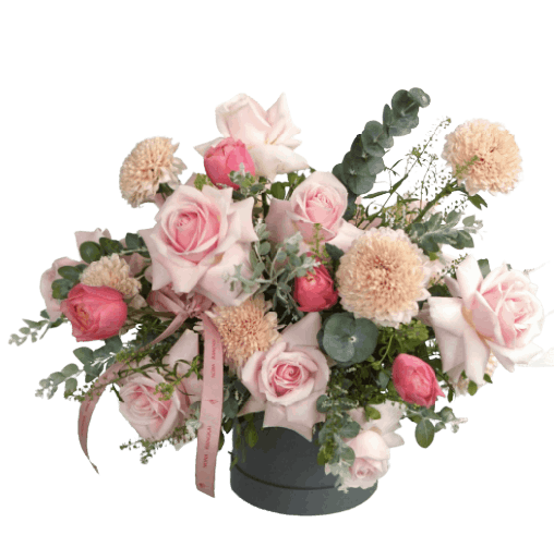 Flowers - Box - Flamingo - Fresh Flowers iamge