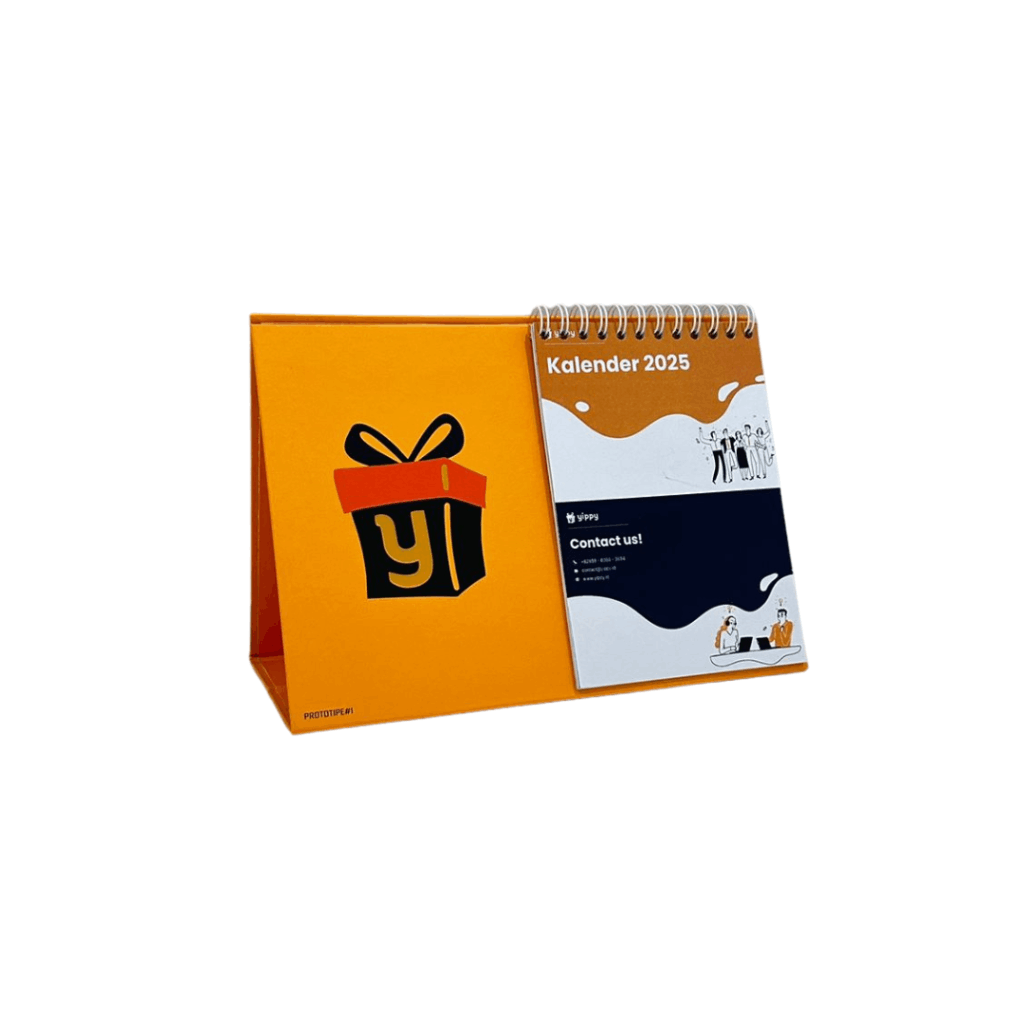 Calendar - Desk Calendar - Half Logo iamge