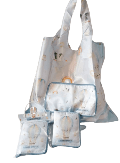 Foldable Tote Bag - Parachute Sablon