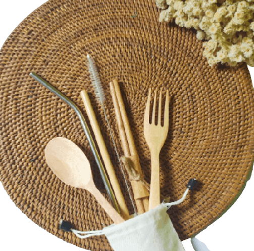 Cutlery Set - Wooden