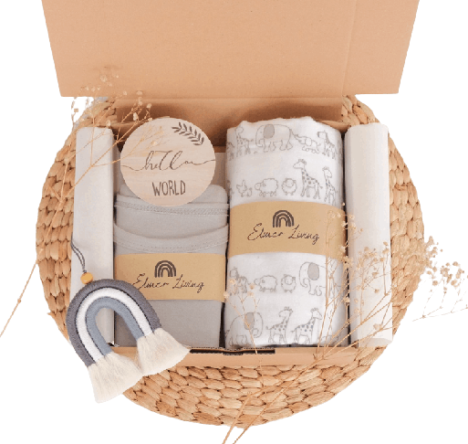 Gift Set Baby New Born - Swaddle A by Elmer