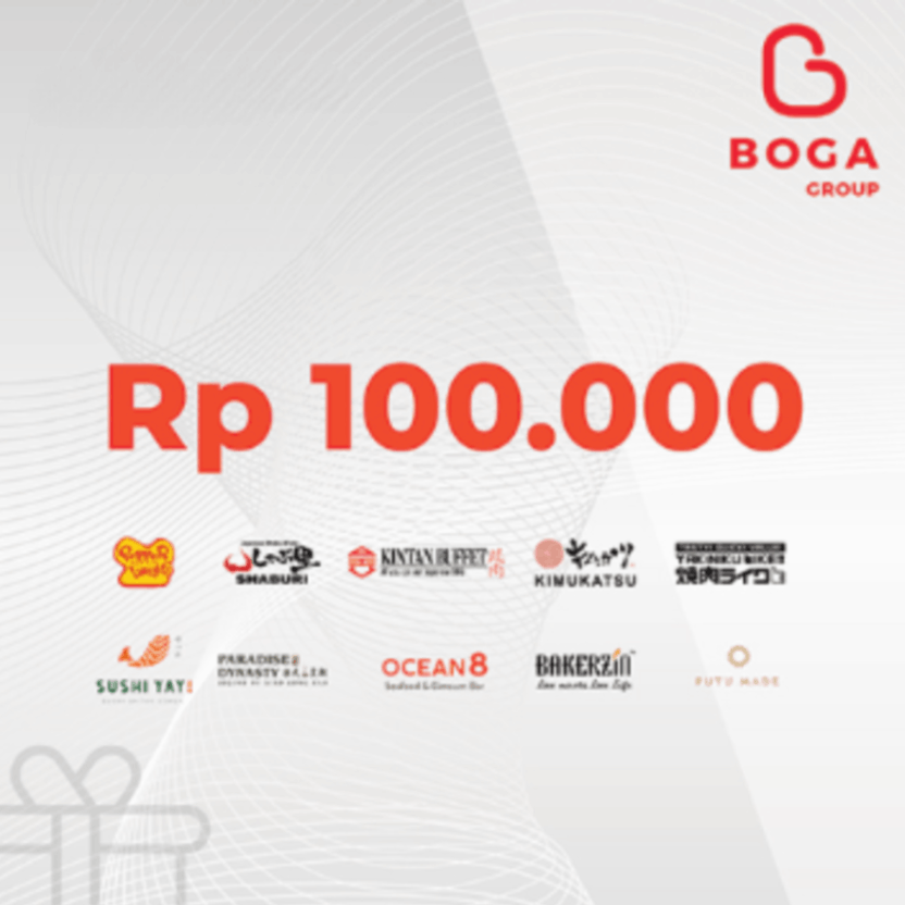 E-Voucher - Boga Group - 100K - Self Redeem iamge