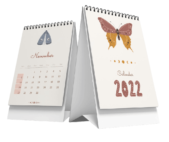 Desk Calendar - A6