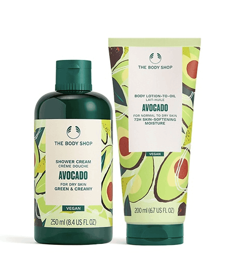 Gift Set Soap - Body Shop Avocado