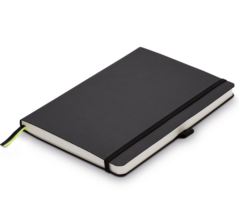 Notebook with Pen Holder - Leather - A5