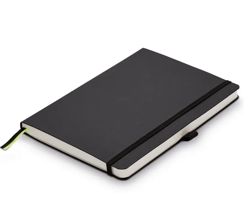Notebook - Notebook with Pen Holder - Hardcover - A5 iamge