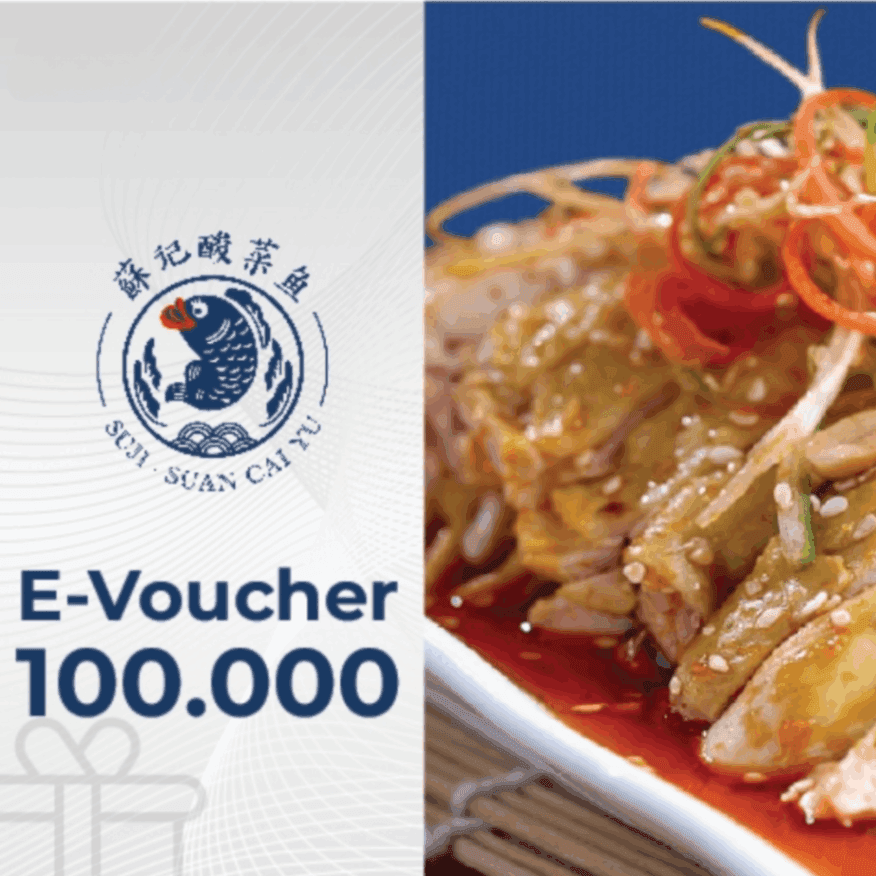 E-Voucher - Suji Suan Cai Yu - 100K - Self Redeem iamge