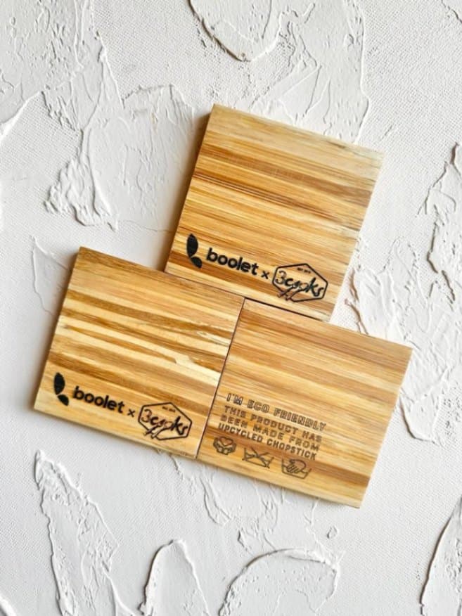 Coaster - Upcycle Chopstick - by Boolet iamge
