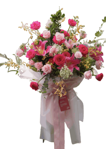 Flowers - Bouquet - Cherish - Standing Fresh Flowers iamge