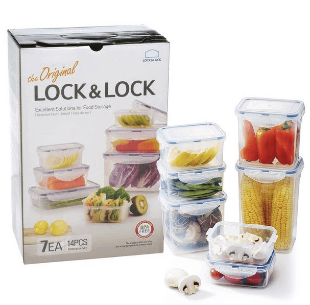 Set Container - Lock & Lock - 7pcs