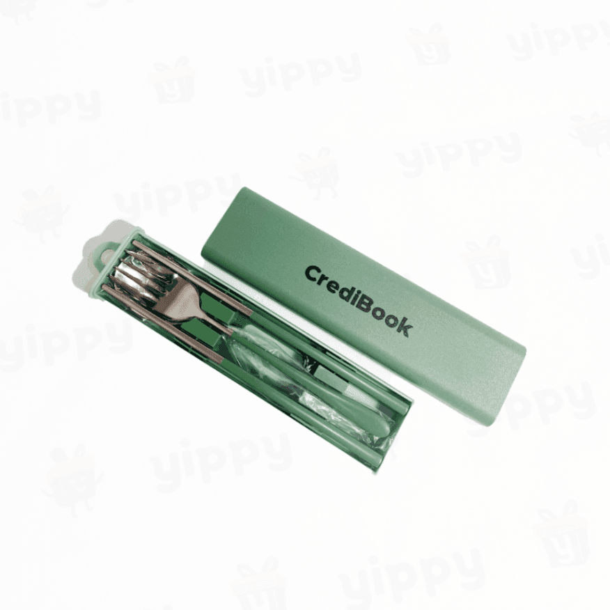 Cutlery Set - PP Box - 19,5 x 5 cm iamge