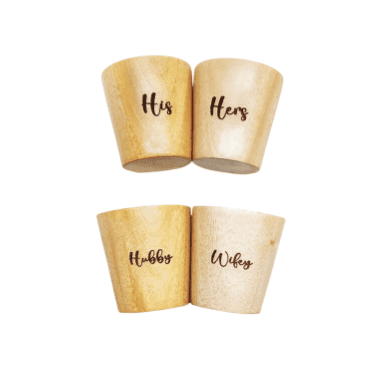 Mug - Expresso Cup - Grafir - Wooden iamge