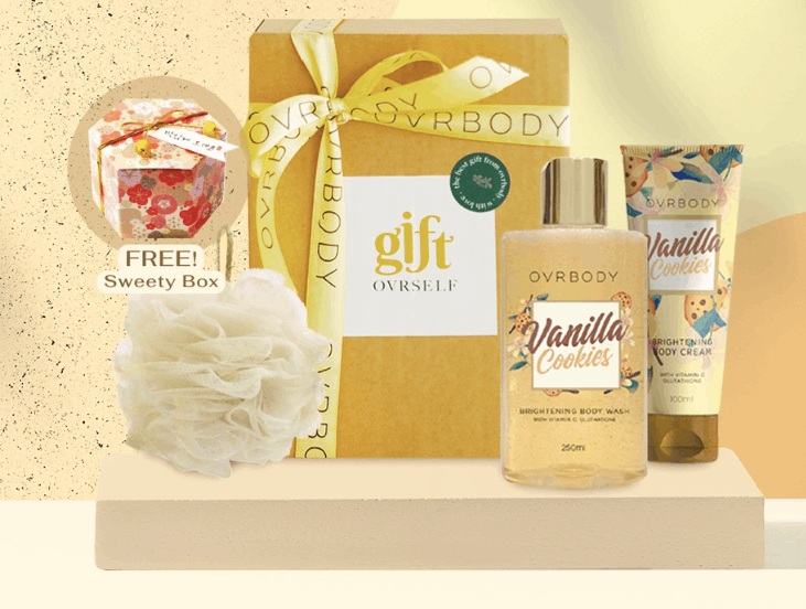 Gift Set Soap - Ovrbody Vanilla Cookies