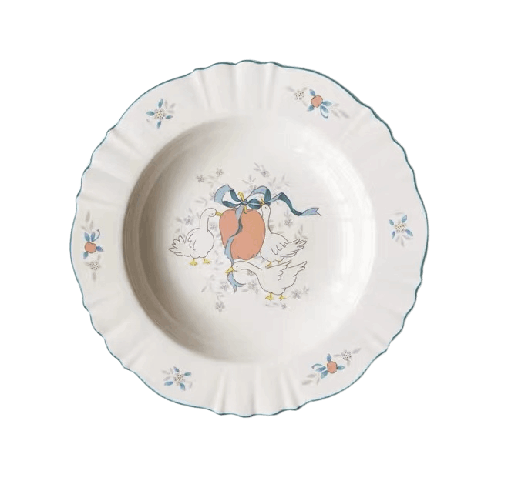 Plate Vintage - Swan