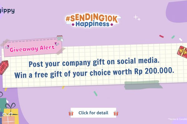 Giveaway Alert: Post Your Gift #Sending10KHappiness