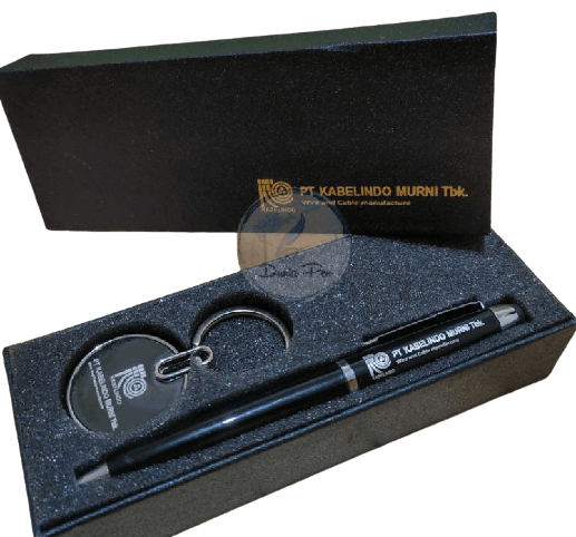 Gift Set Eksklusif dengan Alat Tulis Premium - Pen Key Chain