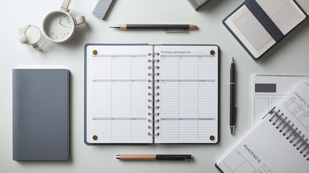 Cara Membuat Seminar Kit yang Profesional: Termasuk Notebook dan Buku Agenda Custom